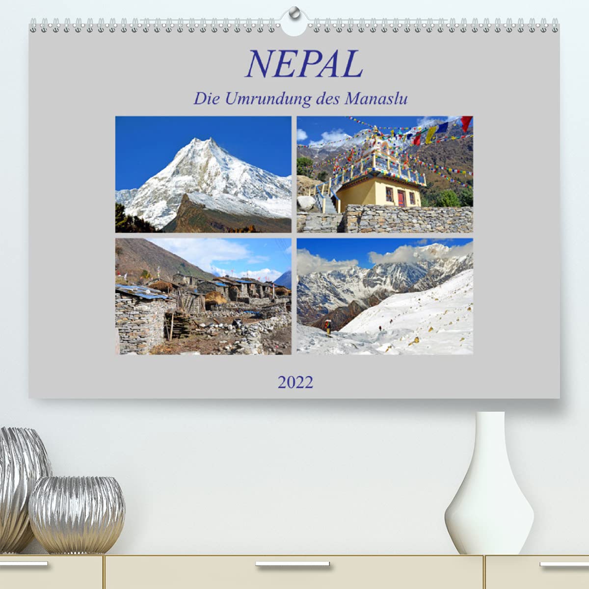 NEPAL, die Umrundung des Manaslu (Premium, hochwertiger DIN A2 Wandkalender 2022, Kunstdruck in Hochglanz): Eine Trekkingtour um den achthöchsten Berg ... (Monatskalender, 14 Seiten ) (CALVENDO Natur) Leisure, Home & Garden