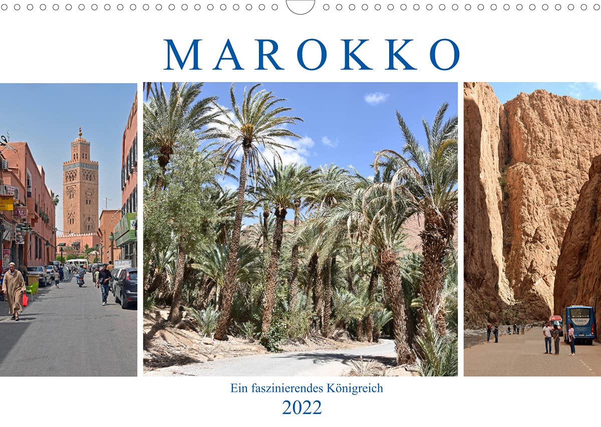 MAROKKO, ein faszinierendes Königreich (Wandkalender 2022 DIN A3 quer): Ein Land mit traumhaften Landschaften und einer großen Geschichte (Monatskalender, 14 Seiten ) (CALVENDO Orte) Leisure, Home & Garden