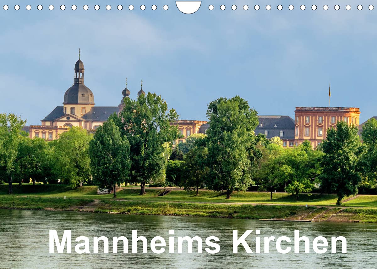 Mannheims Kirchen (Wandkalender 2022 DIN A4 quer): Moderne und ältere Gotteshäuser aus ganz Mannheim. (Monatskalender, 14 Seiten ) (CALVENDO Orte) Film, Art & Culture