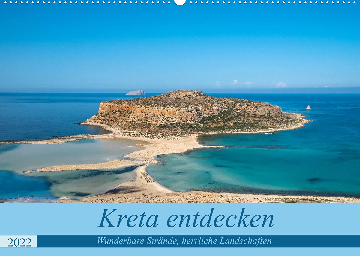 Kreta entdecken (Wandkalender 2022 DIN A2 quer): Lassen Sie sich von rauen Schönheit der griechischen Insel verzaubern (Monatskalender, 14 Seiten ) (CALVENDO Orte) Leisure, Home & Garden