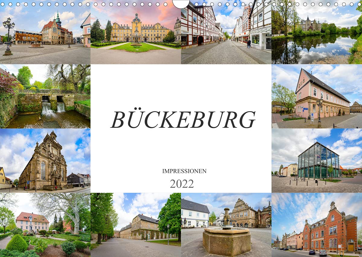 Bückeburg Impressionen (Wandkalender 2022 DIN A3 quer): Ein fotografischer Rundgang durch das schöne Bückeburg (Monatskalender, 14 Seiten ) (CALVENDO Orte) Film, Art & Culture