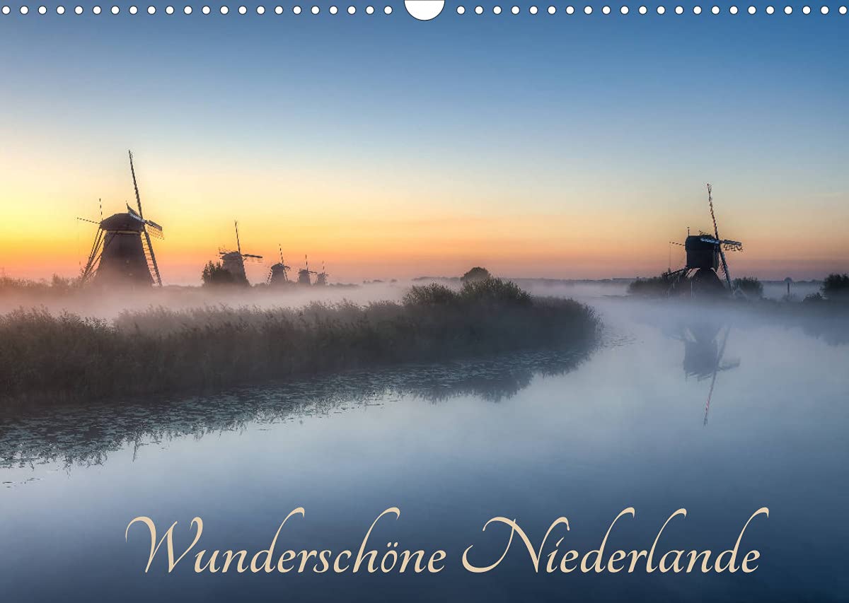 Wunderschöne Niederlande (Wandkalender 2022 DIN A3 quer): Entdecken Sie die Einzigartigkeit der niederländischen Städte und Landschaften. (Monatskalender, 14 Seiten ) (CALVENDO Natur) Leisure, Home & Garden