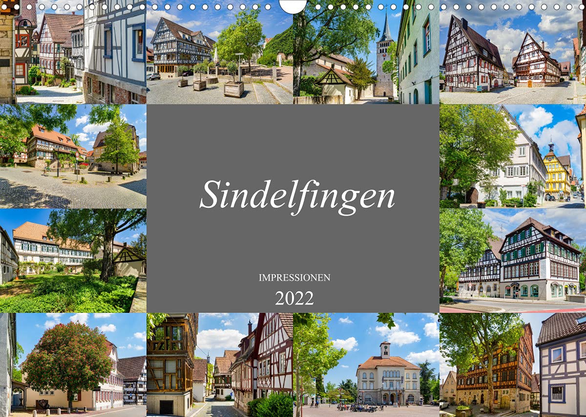 Sindelfingen Impressionen (Wandkalender 2022 DIN A3 quer): Ein fotografische Streifzug durch Sindelfingen (Monatskalender, 14 Seiten ) (CALVENDO Orte) Photography