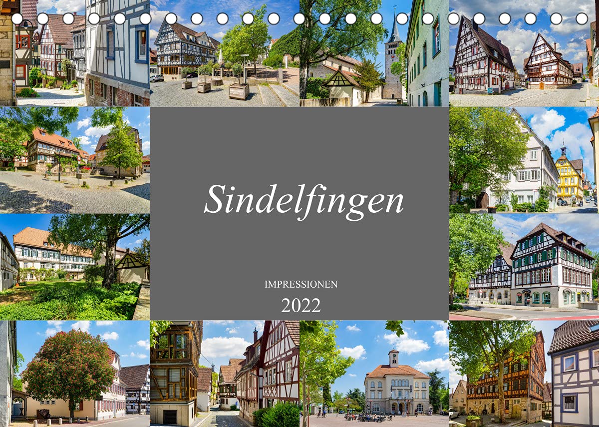 Sindelfingen Impressionen (Tischkalender 2022 DIN A5 quer): Ein fotografische Streifzug durch Sindelfingen (Monatskalender, 14 Seiten ) (CALVENDO Orte) Photography