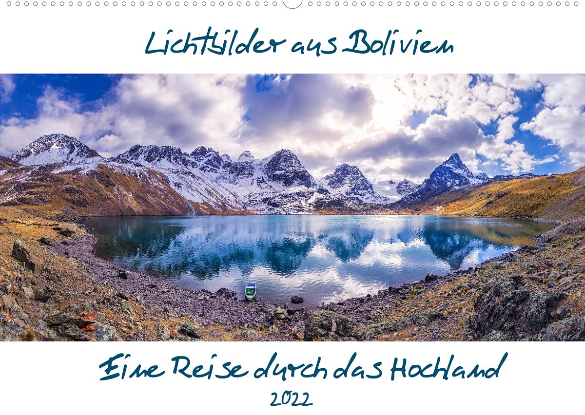 Lichtbilder aus Bolivien (Wandkalender 2022 DIN A2 quer): Bolivien - Berge, Lagunen u. La Paz (Monatskalender, 14 Seiten ) (CALVENDO Natur) Leisure, Home & Garden