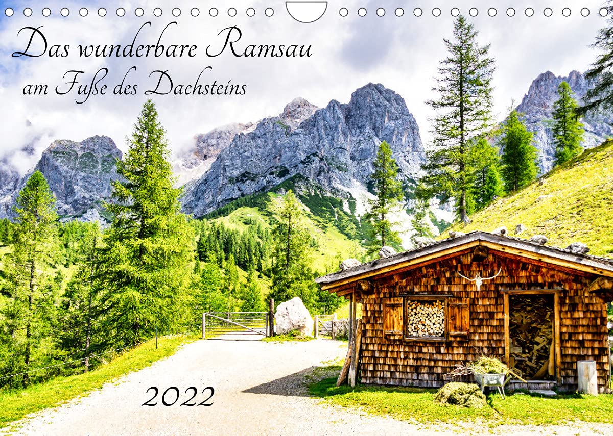Das wunderbare Ramsau am Fuße des Dachsteins (Wandkalender 2022 DIN A4 quer): Das wunderbare Almengebiet Ramsau am Fuße des imposanten Dachsteins ... (Monatskalender, 14 Seiten ) (CALVENDO Natur) Leisure, Home & Garden
