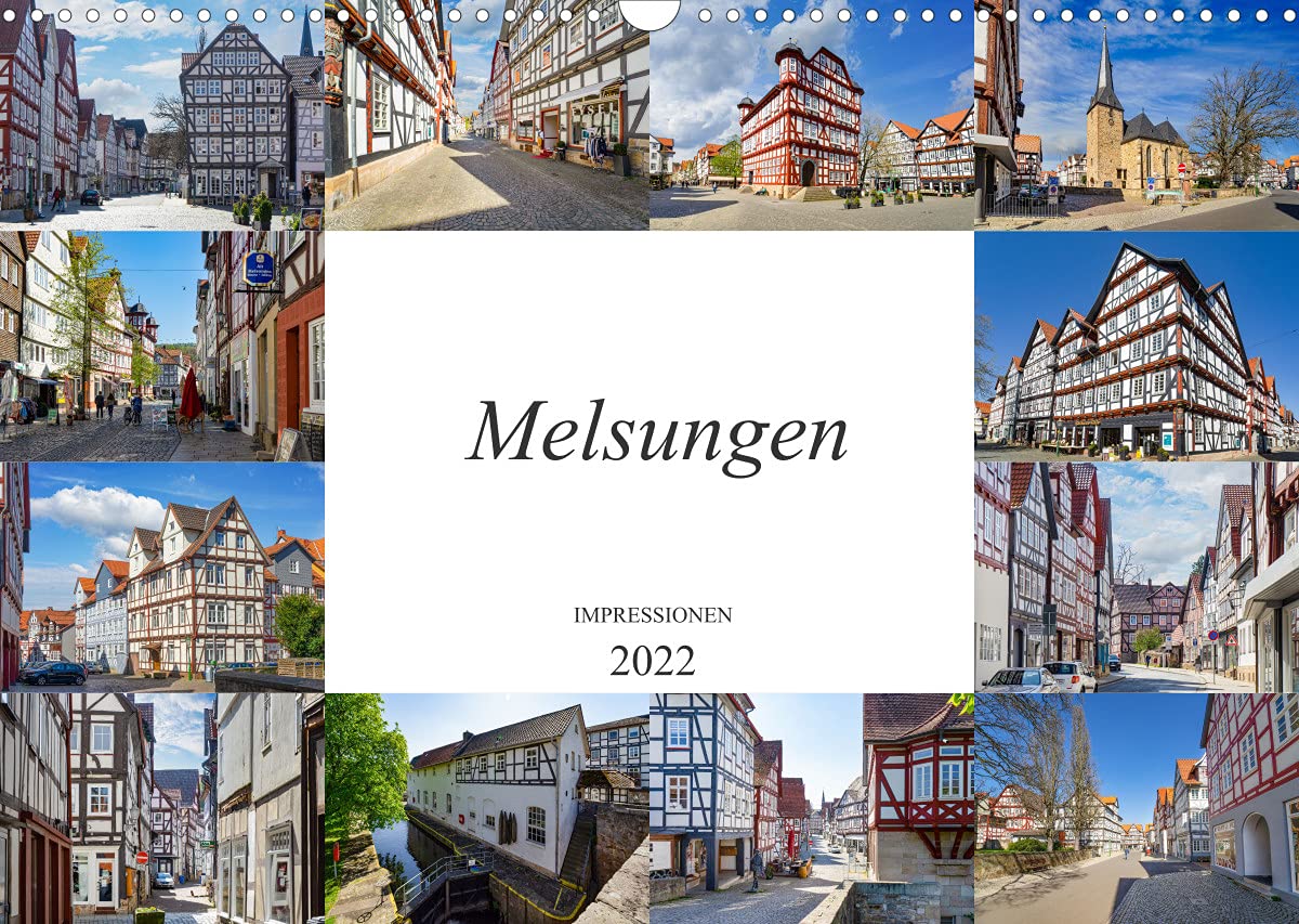 Melsungen Impressionen (Wandkalender 2022 DIN A3 quer): Entdecken Sie die mittelalterliche Fachwerkstadt Melsungen (Monatskalender, 14 Seiten ) (CALVENDO Orte) Photography