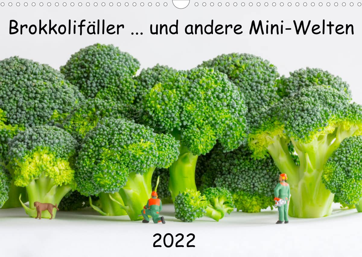 Brokkolifäller ... und andere Mini-Welten (Wandkalender 2022 DIN A3 quer): Teil Sechs der skurrilen Situationen in Maßstab H0 (Monatskalender, 14 Seiten ) (CALVENDO Spass) Leisure, Home & Garden