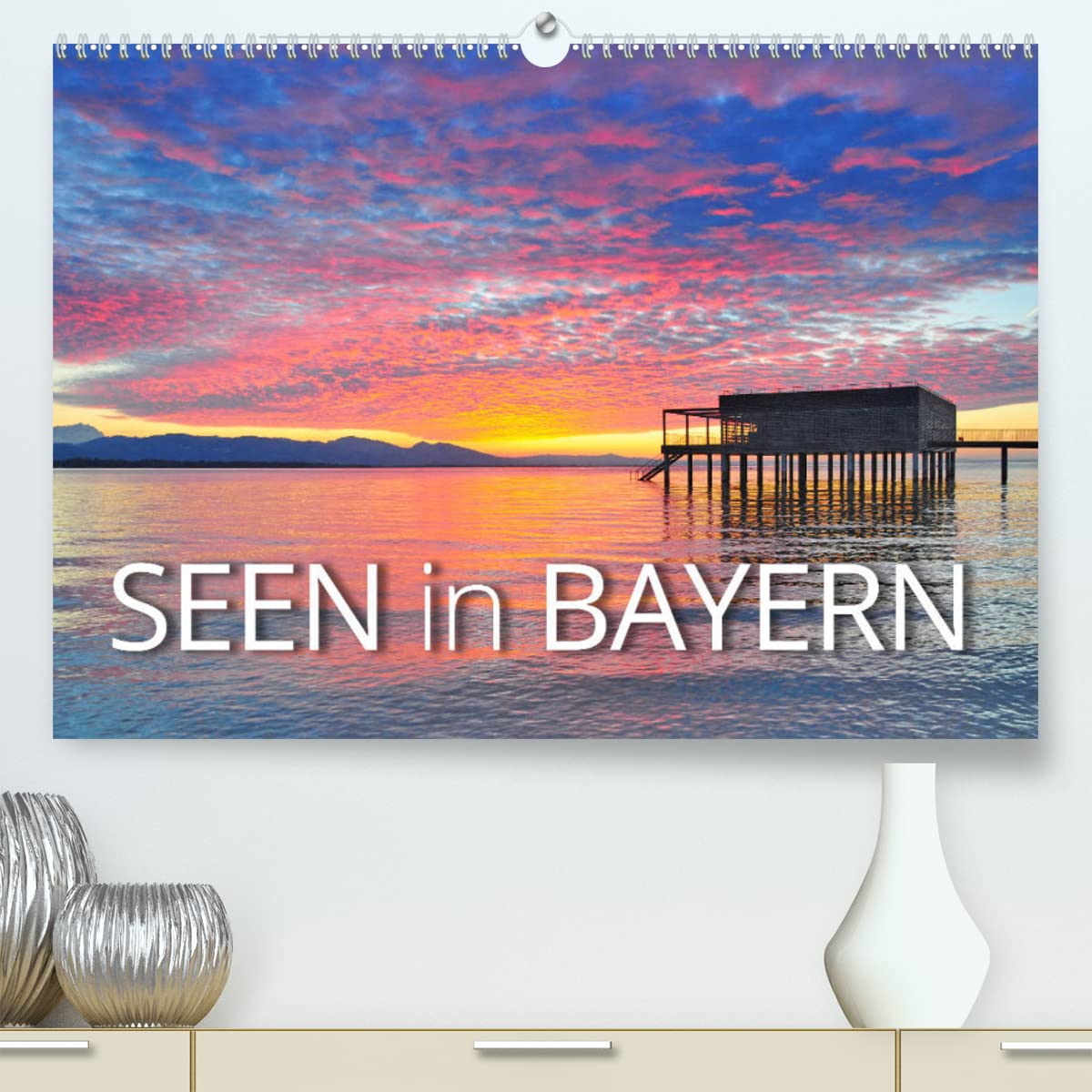 Seen in Bayern (Premium, hochwertiger DIN A2 Wandkalender 2023, Kunstdruck in Hochglanz): Bekannte und unbekannte Seen in Bayern (Monatskalender, 14 Seiten ) (CALVENDO Natur) Leisure, Home & Garden