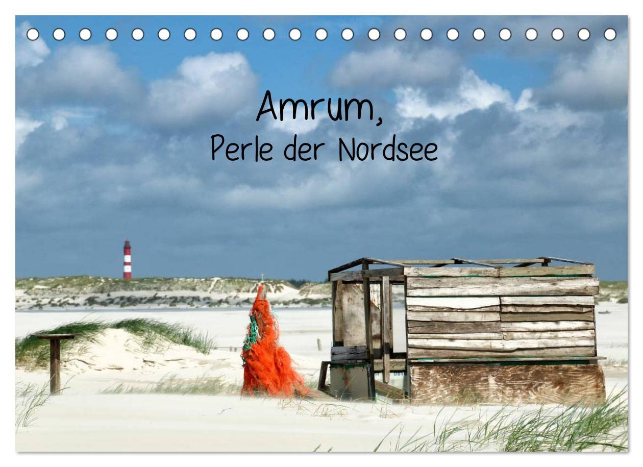 Amrum, Perle der Nordsee (Tischkalender 2023 DIN A5 quer): Fotografien von Amrum, der Nordseeinsel unter weitem Himmel (Monatskalender, 14 Seiten ) (CALVENDO Natur) Leisure, Home & Garden