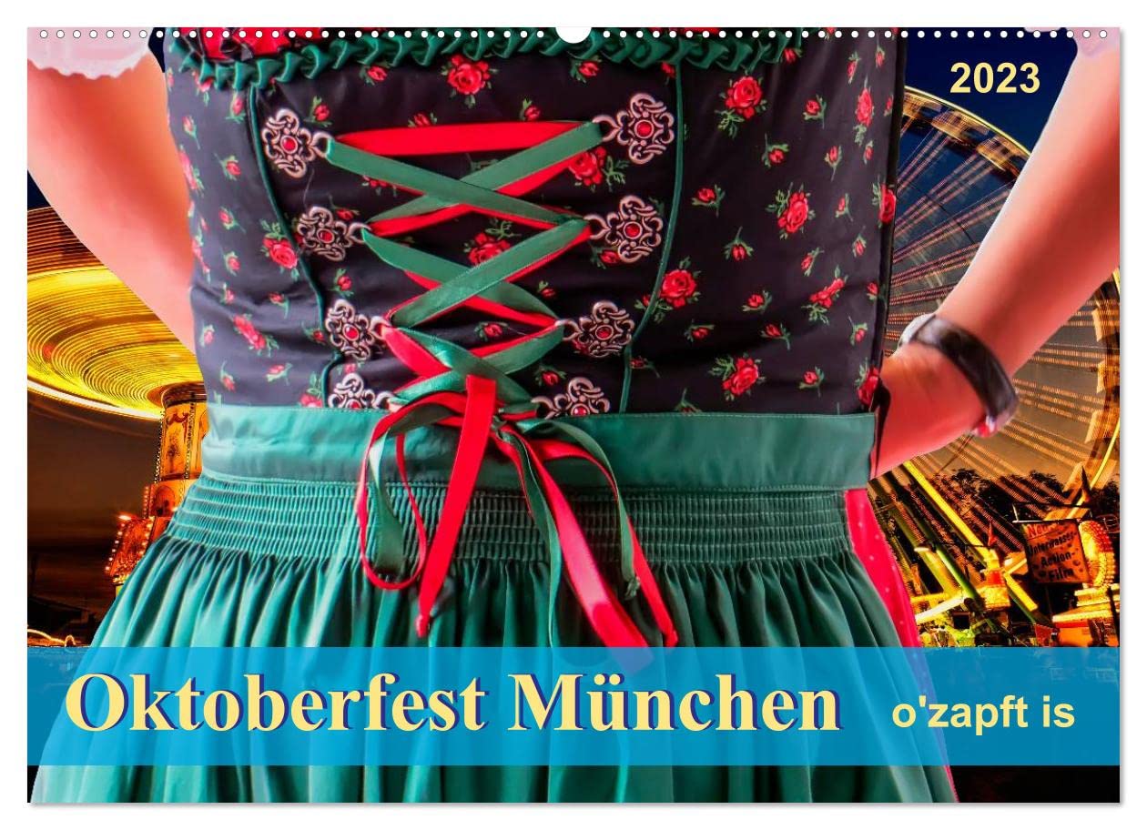 Oktoberfest München - o'zapft is (Wandkalender 2023 DIN A2 quer): Jedes Jahr zieht es rund sechs Millionen Besucher auf das größte Volksfest der Welt. (Monatskalender, 14 Seiten ) book
