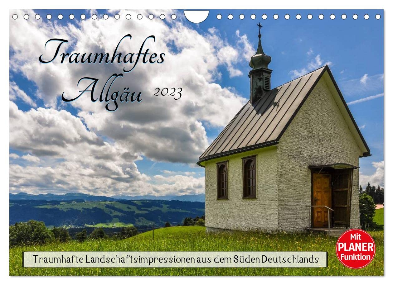 Traumhaftes Allgäu (Wandkalender 2023 DIN A4 quer): Traumhafte Landschaftsimpressionen aus dem Süden Deutschlands (Geburtstagskalender, 14 Seiten ) (CALVENDO Natur) Leisure, Home & Garden