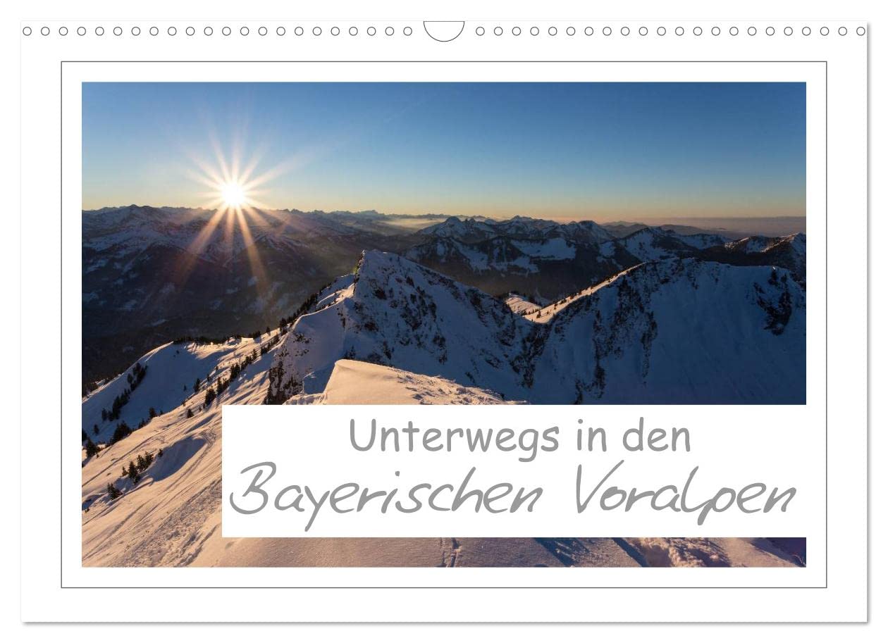 Unterwegs in den Bayerischen Voralpen (Wandkalender 2023 DIN A3 quer): Idyllische Landschaften in den Bayerischen Voralpen festgehalten in malerischen ... (Monatskalender, 14 Seiten ) (CALVENDO Natur) Leisure, Home & Garden