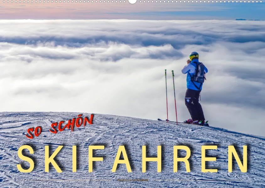 Skifahren - so schön (Wandkalender 2023 DIN A2 quer): Skifahren - der schönste Sport der Welt. (Monatskalender, 14 Seiten ) (CALVENDO Sport) Contemporary literature