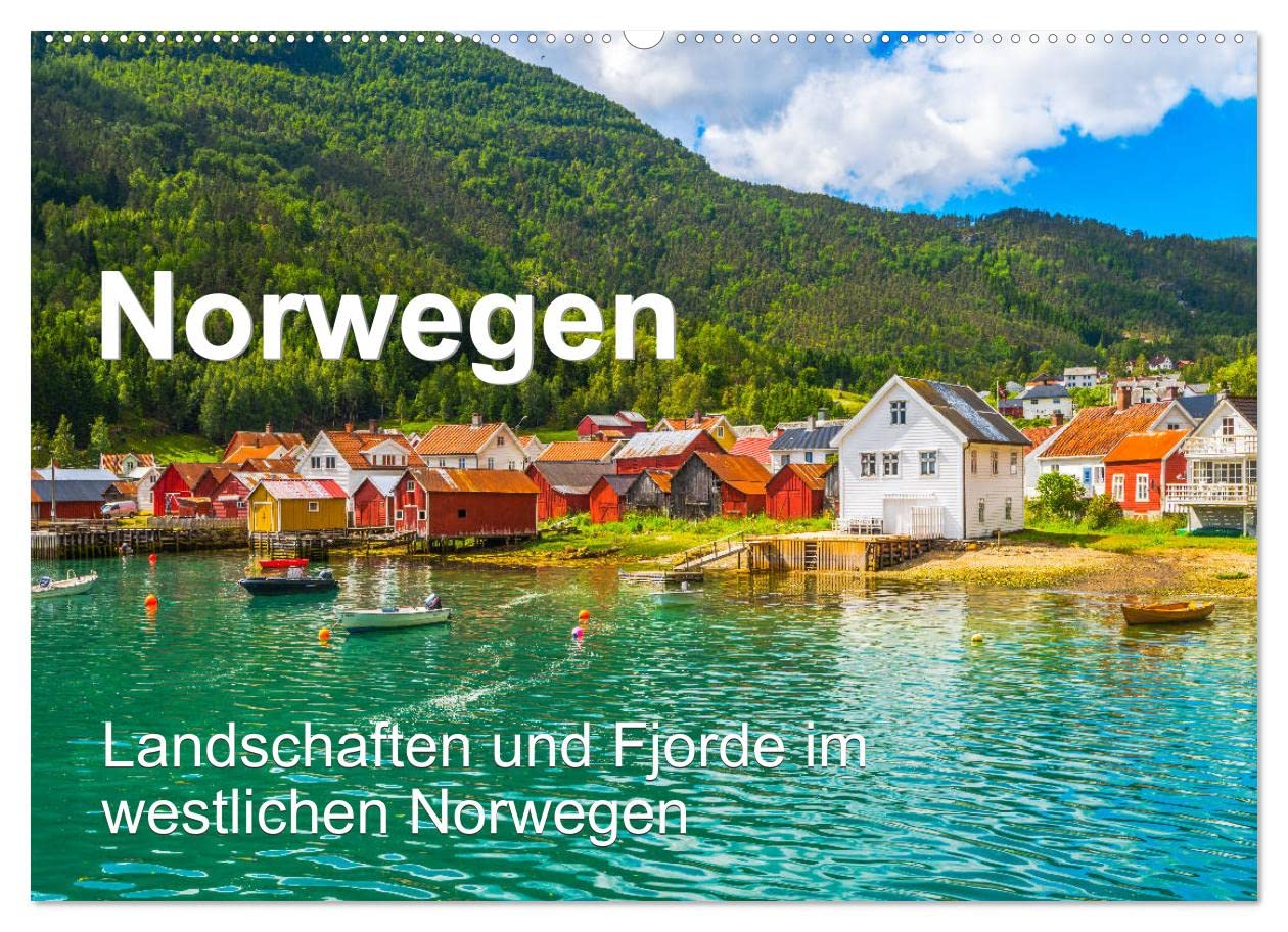 Norwegen - Landschaften und Fjorde im westlichen Norwegen (Wandkalender 2023 DIN A2 quer): Fjorde, Gletscher, Wasserfälle in Norwegens Westen (Monatskalender, 14 Seiten ) (CALVENDO Orte) Photography
