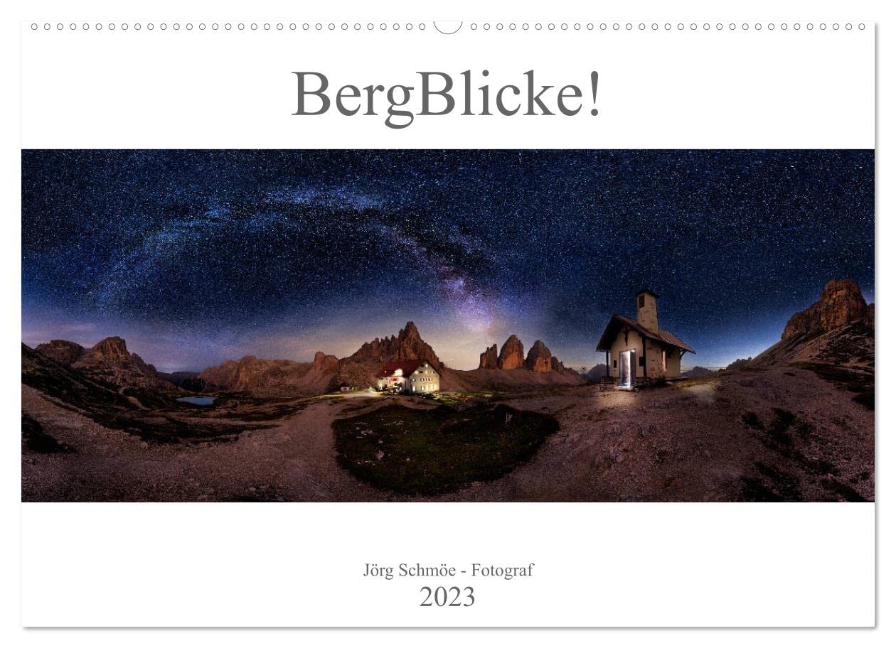 BergBlicke! (Wandkalender 2023 DIN A2 quer): Landschaftsfotografie aus dem südlichen Alpenraum (Monatskalender, 14 Seiten ) book