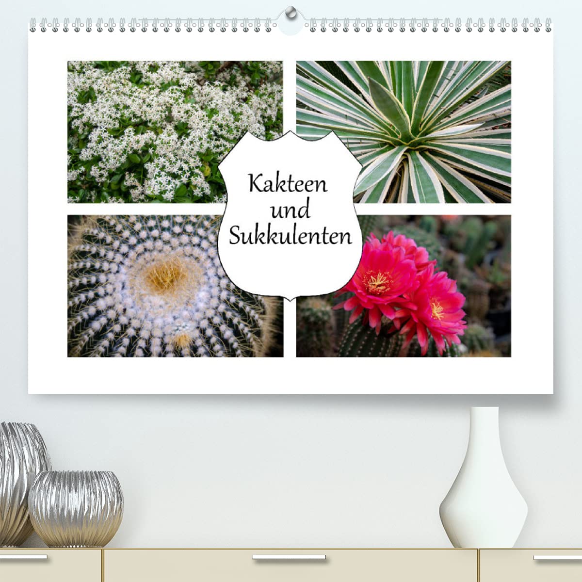 Kakteen und Sukkulenten (Premium, hochwertiger DIN A2 Wandkalender 2023, Kunstdruck in Hochglanz): Es handelt sich hierbei um wasserspeichernde ... (Monatskalender, 14 Seiten ) (CALVENDO Natur) Leisure, Home & Garden