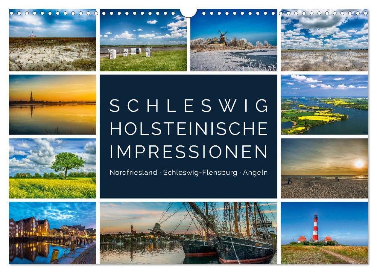 Schleswig-Holsteinische Impressionen (Wandkalender 2023 DIN A3 quer): Deutschlands nördlichste Landschaft zwischen Nord- und Ostsee (Monatskalender, 14 Seiten ) (CALVENDO Orte) Leisure, Home & Garden