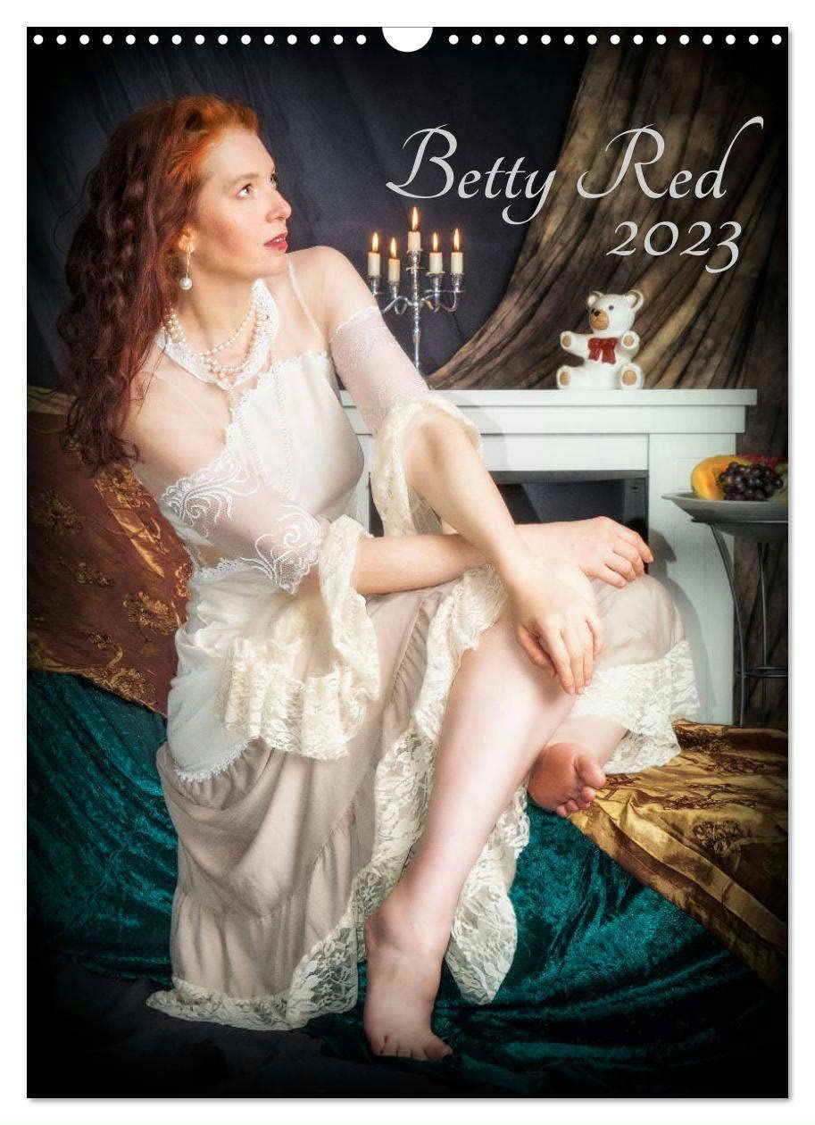Betty Red (Wandkalender 2023 DIN A3 hoch): Fine art nudes (Monatskalender, 14 Seiten ) (CALVENDO Erotik) Calendars
