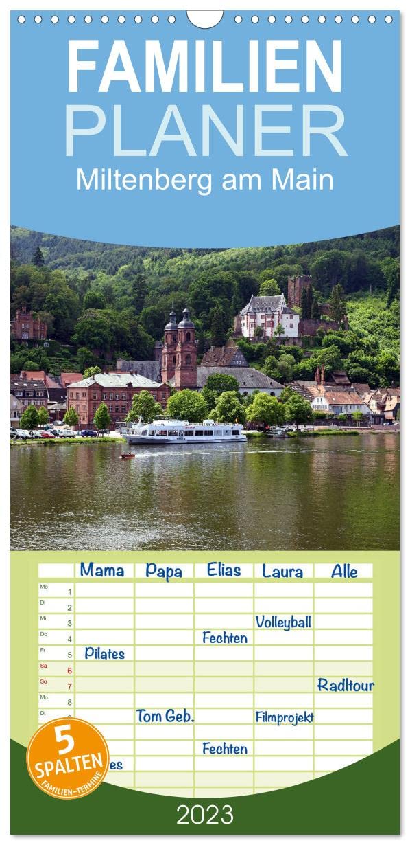 Familienplaner Miltenberg am Main (Wandkalender 2023 , 21 cm x 45 cm, hoch): Die Jahreszeiten der Stadt Miltenberg. (Monatskalender, 14 Seiten ) (CALVENDO Orte) Business & Technology