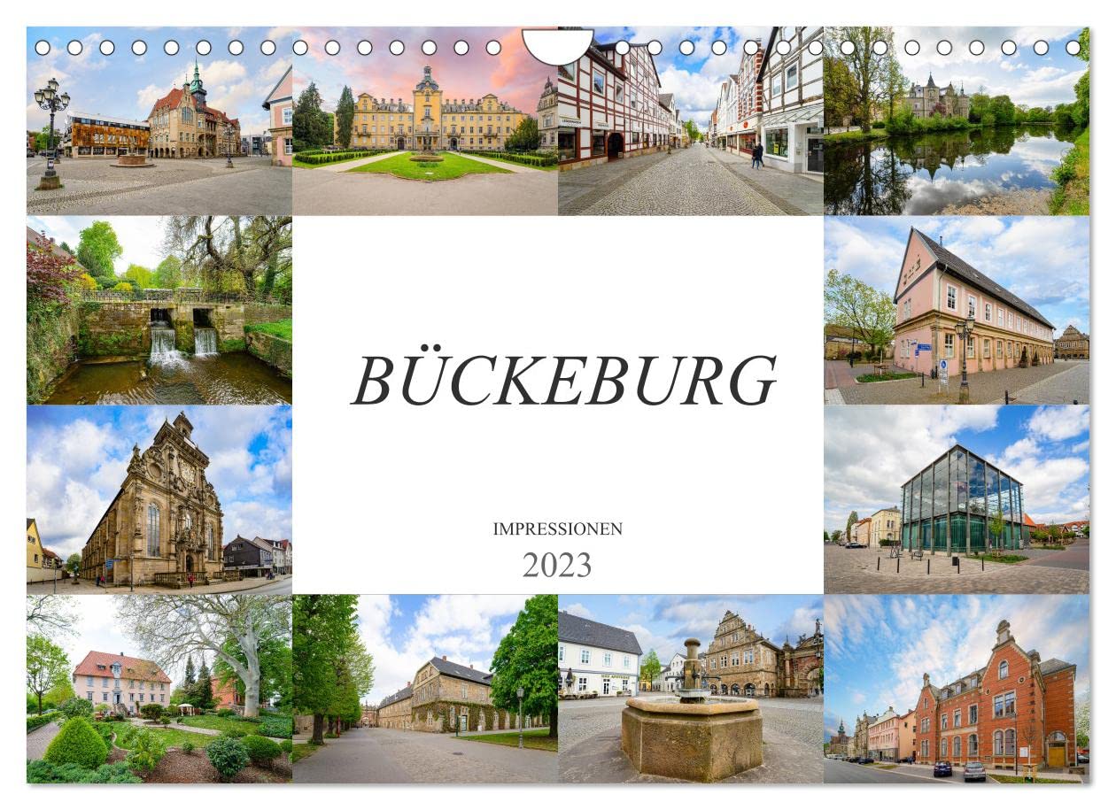 Bückeburg Impressionen (Wandkalender 2023 DIN A4 quer): Ein fotografischer Rundgang durch das schöne Bückeburg (Monatskalender, 14 Seiten ) (CALVENDO Orte) Film, Art & Culture