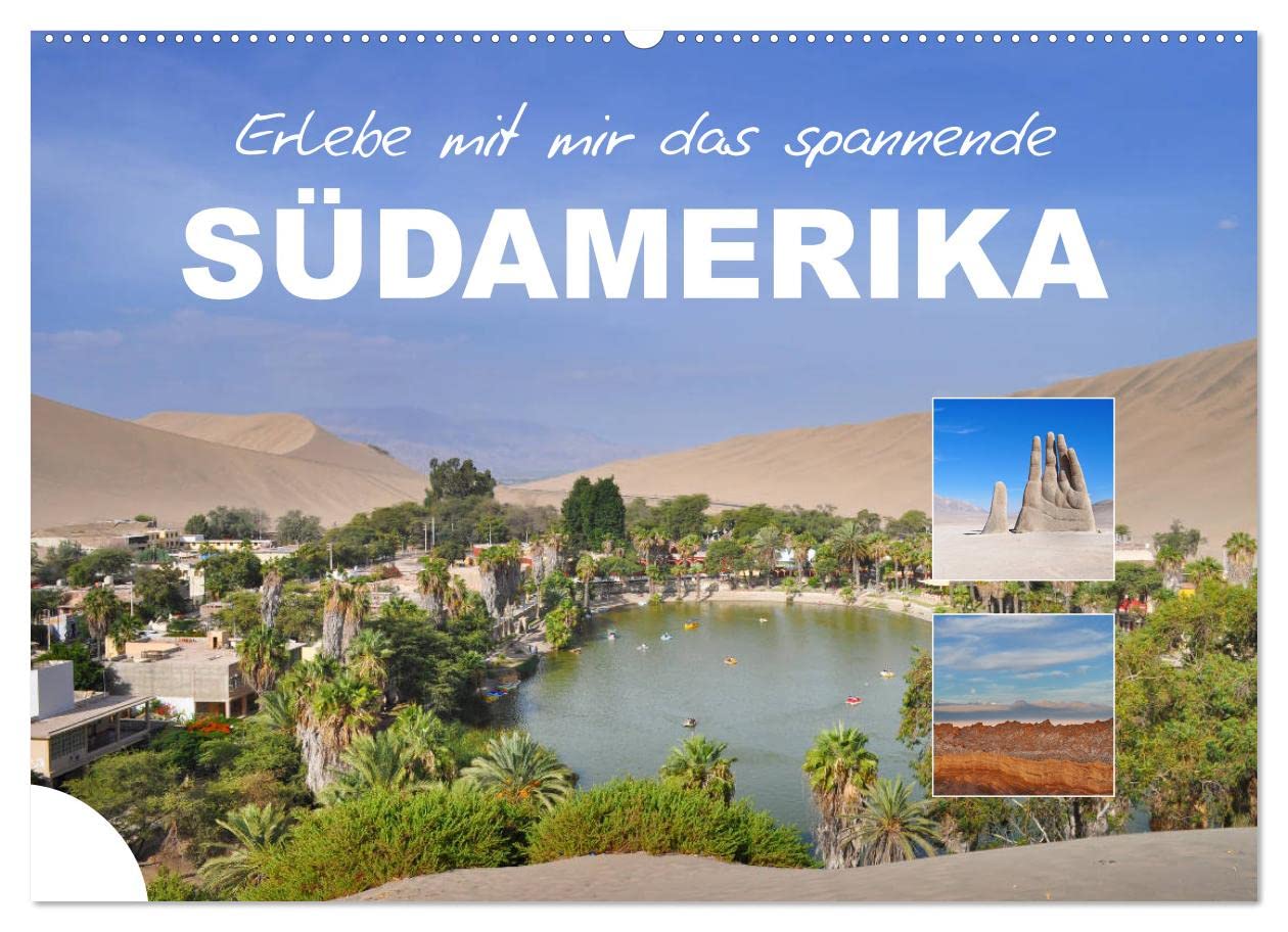 Erlebe mit mir das spannende Südamerika (Wandkalender 2023 DIN A2 quer): Es ist der südliche Teil des amerikanischen Doppelkontinentes. (Monatskalender, 14 Seiten ) (CALVENDO Natur) Leisure, Home & Garden