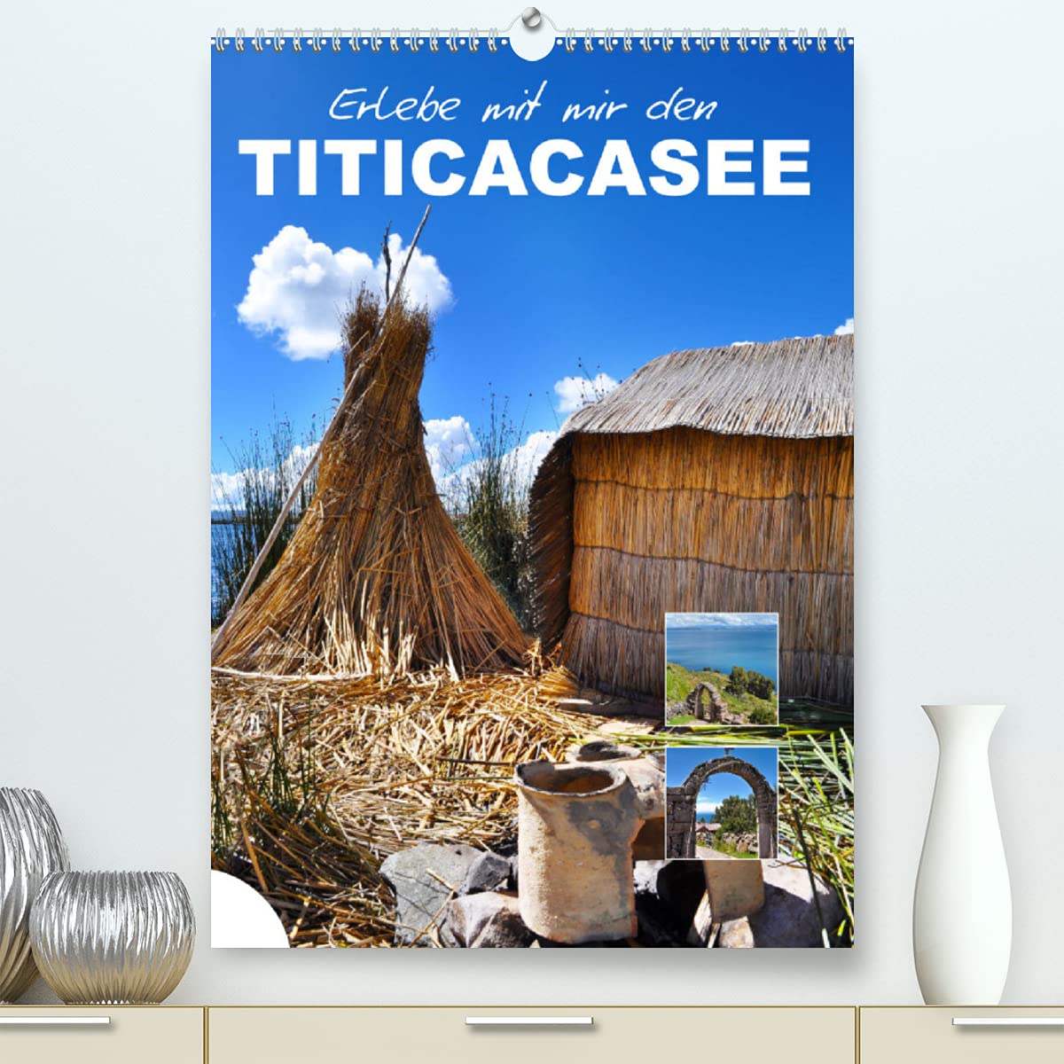 Erlebe mit mir den Titicacasee (Premium, hochwertiger DIN A2 Wandkalender 2023, Kunstdruck in Hochglanz): Auf der Grenze zwischen Bolivien und Peru ... (Monatskalender, 14 Seiten ) (CALVENDO Natur) Leisure, Home & Garden