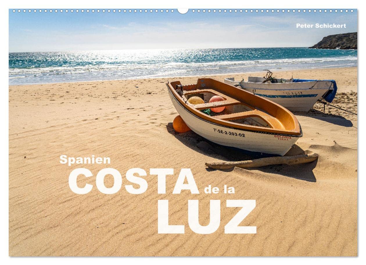 Spanien - Costa de la Luz (Wandkalender 2023 DIN A2 quer): Die wunderbare spanische Küste zwischen Cadiz und Tarifa. (Monatskalender, 14 Seiten ) (CALVENDO Orte) Leisure, Home & Garden