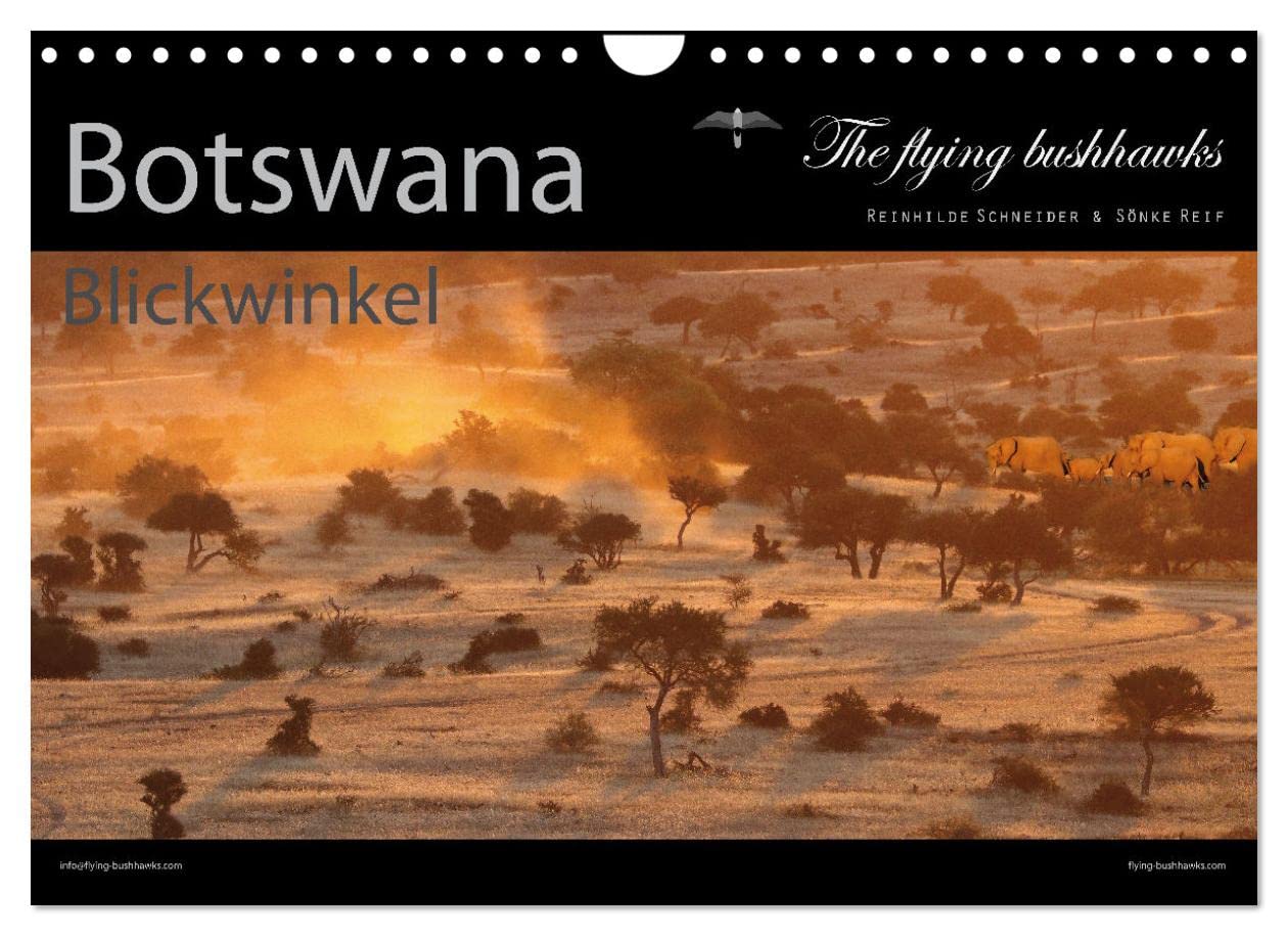 Botswana Blickwinkel 2023 (Wandkalender 2023 DIN A4 quer): Botswana - der andere Kalender (Monatskalender, 14 Seiten ) (CALVENDO Orte) Photography