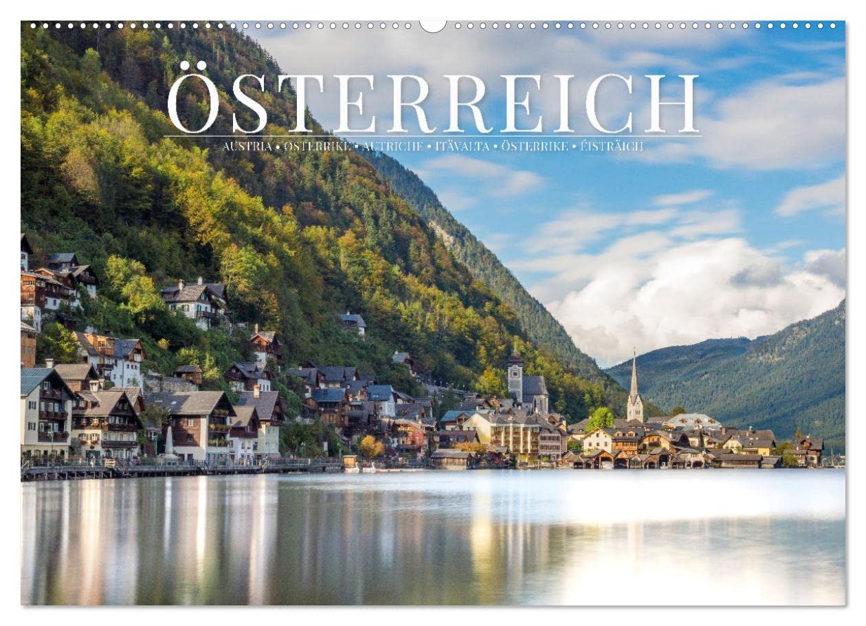 Alpenland Österreich (Wandkalender 2023 DIN A2 quer): Zauberhafte Einblicke ins Land der Berge. (Monatskalender, 14 Seiten ) (CALVENDO Orte) Leisure, Home & Garden