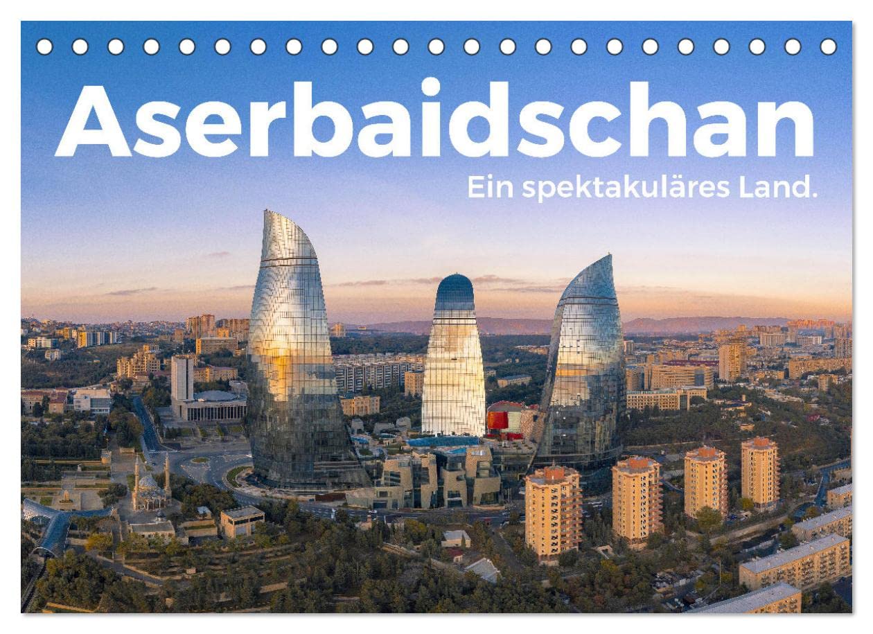 Aserbaidschan - Ein spektakuläres Land. (Tischkalender 2023 DIN A5 quer): Genießen Sie die atemberaubenden Bilder von Aserbaidschan. (Monatskalender, 14 Seiten ) (CALVENDO Orte) Leisure, Home & Garden