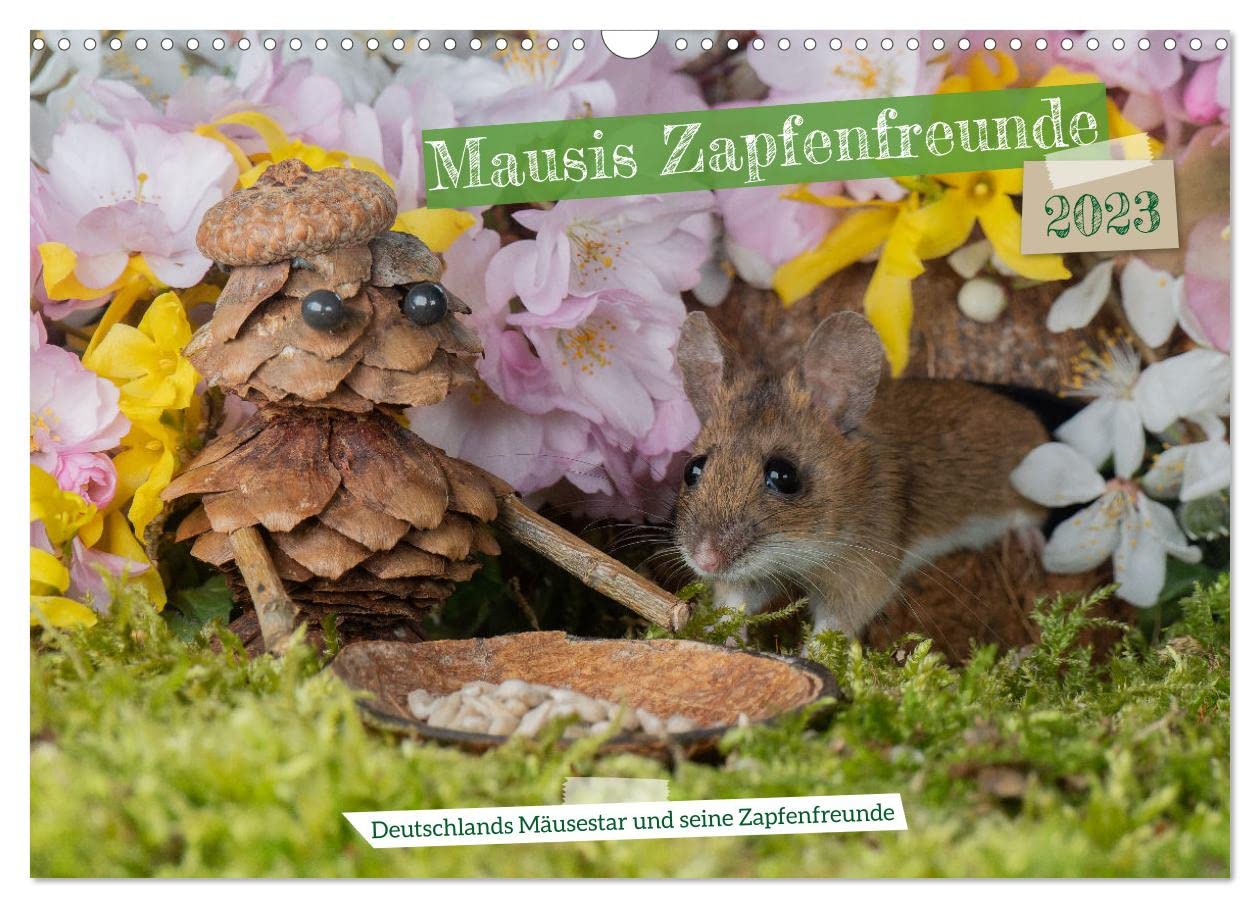 Mausis Zapfenfreunde (Wandkalender 2023 DIN A3 quer): Das süsse Gartenmäuschen "Mausi" erlebt spannende Abenteuer, mit seinen Freunden, den ... (Monatskalender, 14 Seiten ) (CALVENDO Tiere) Natural Sciences