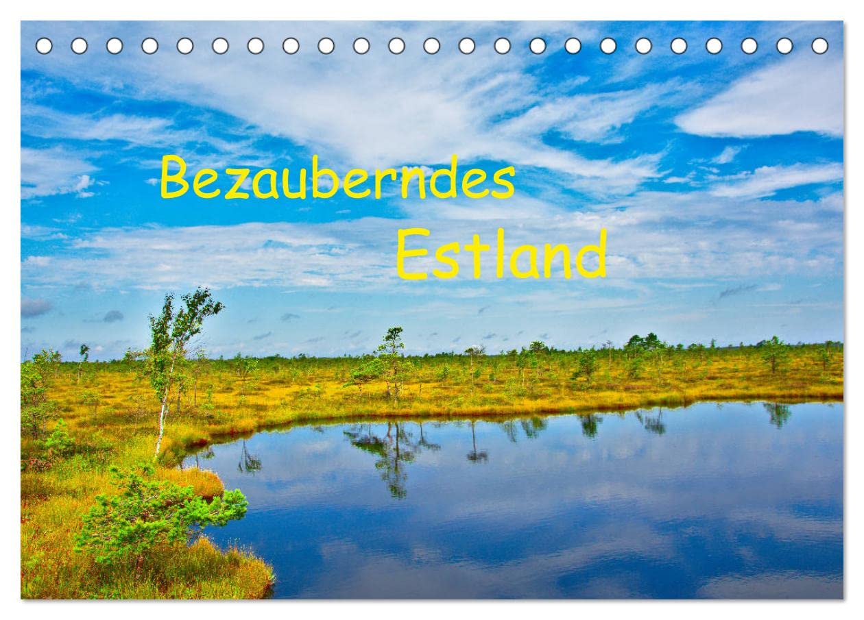 Bezauberndes Estland (Tischkalender 2024 DIN A5 quer), CALVENDO Monatskalender: Eine Reise voller faszinierender Orte (CALVENDO Natur) Leisure, Home & Garden