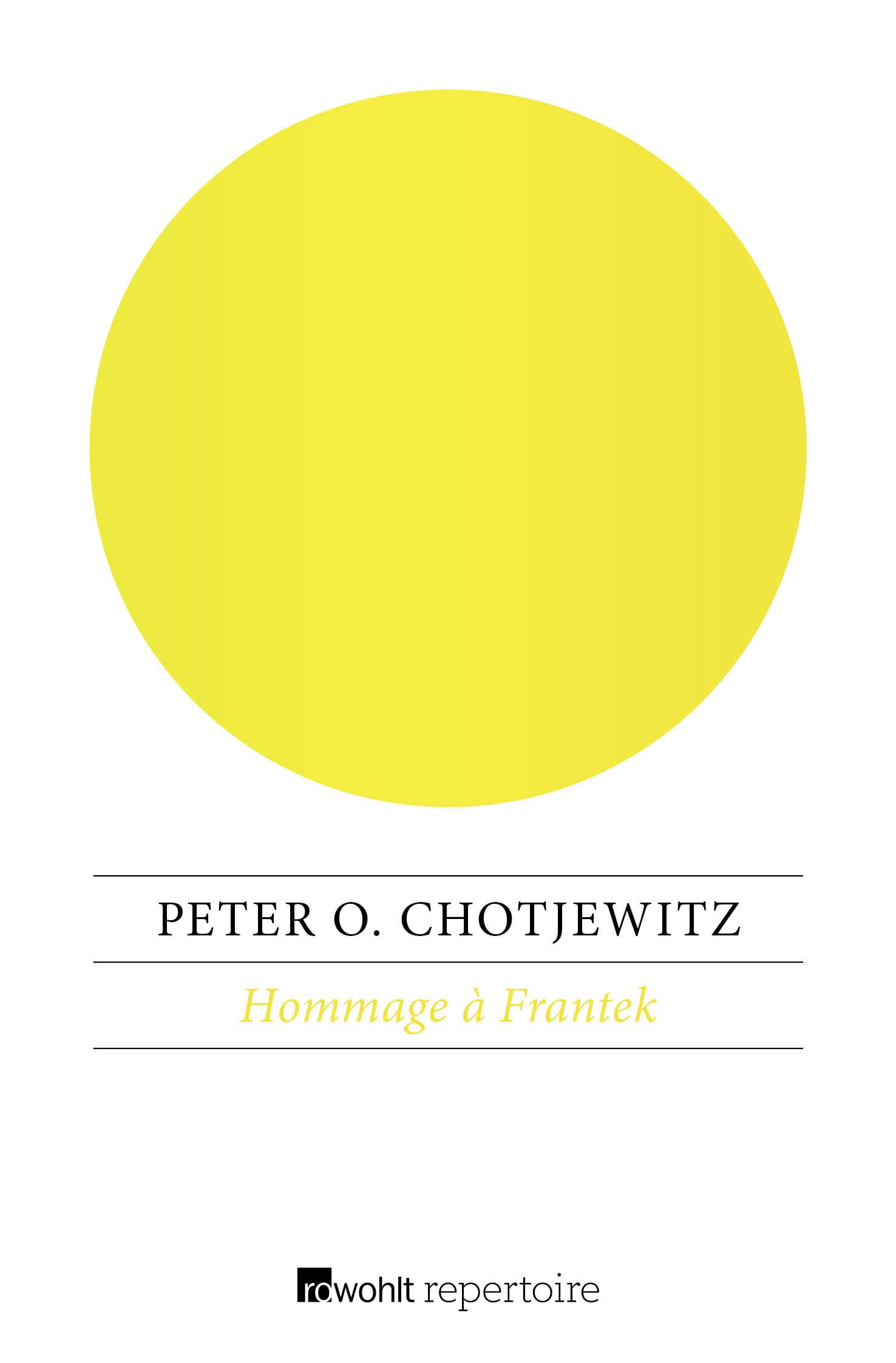 Hommage à Frantek: Nachrichten für seine Freunde Contemporary literature
