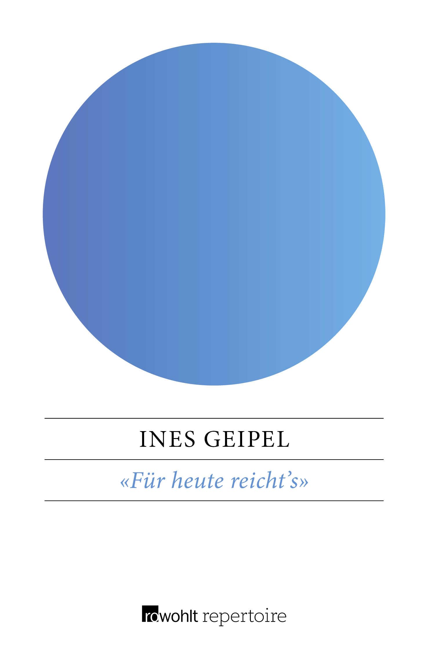 «Für heute reicht's» Social Sciences