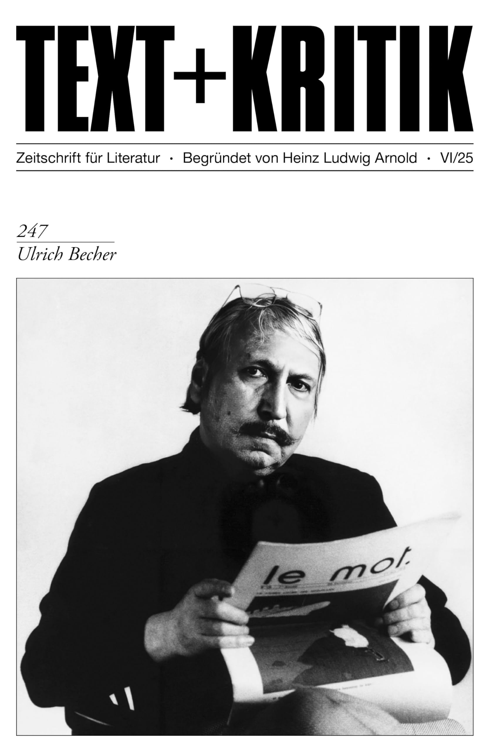 Ulrich Becher (TEXT+KRITIK) Contemporary literature