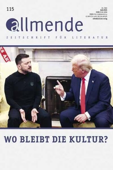 Allmende 115 - Zeitschrift für Literatur Media & Communication