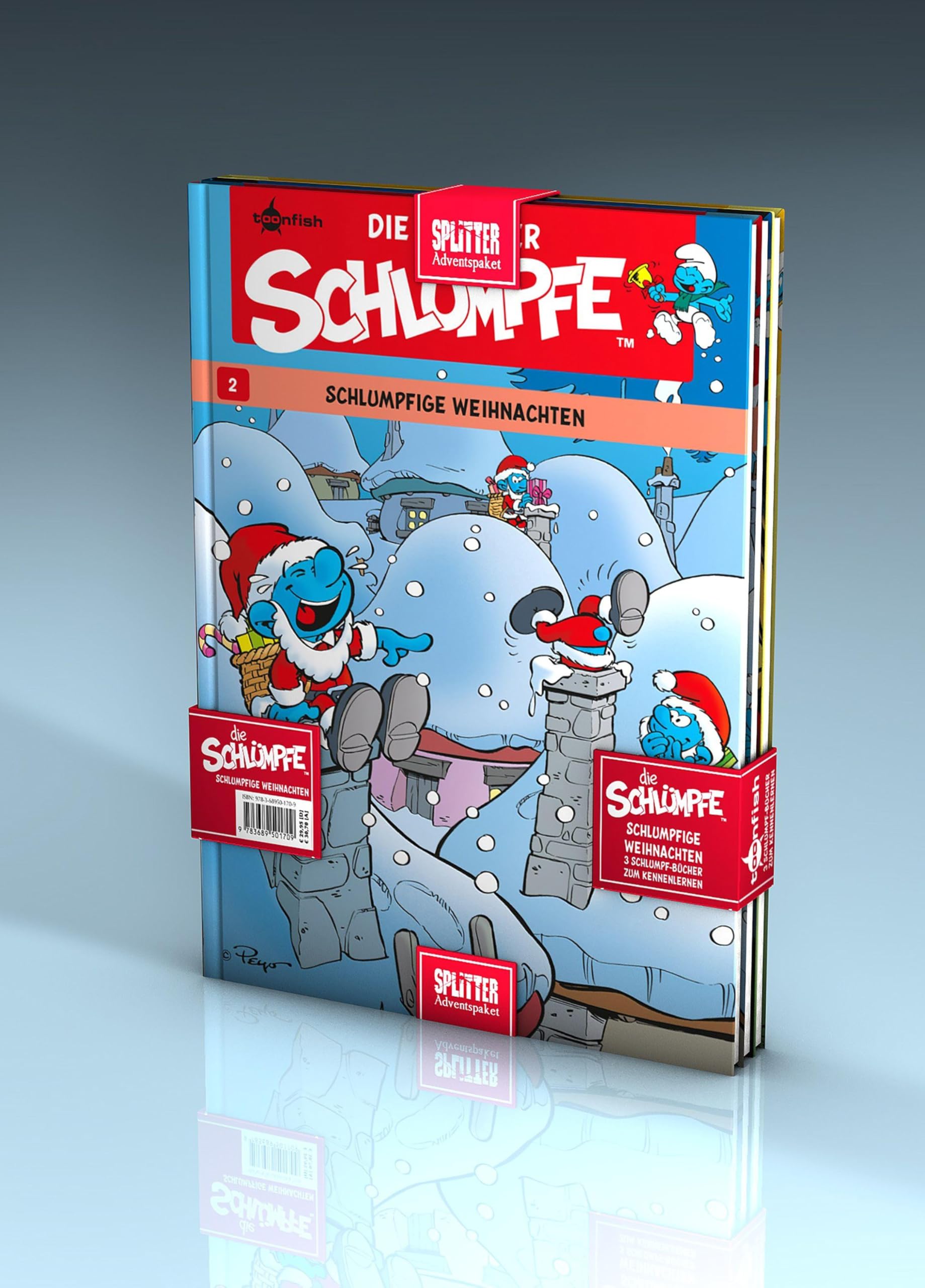 Die Schlümpfe Adventspaket: Drei schlumpfige Comic-Abenteuer Manga