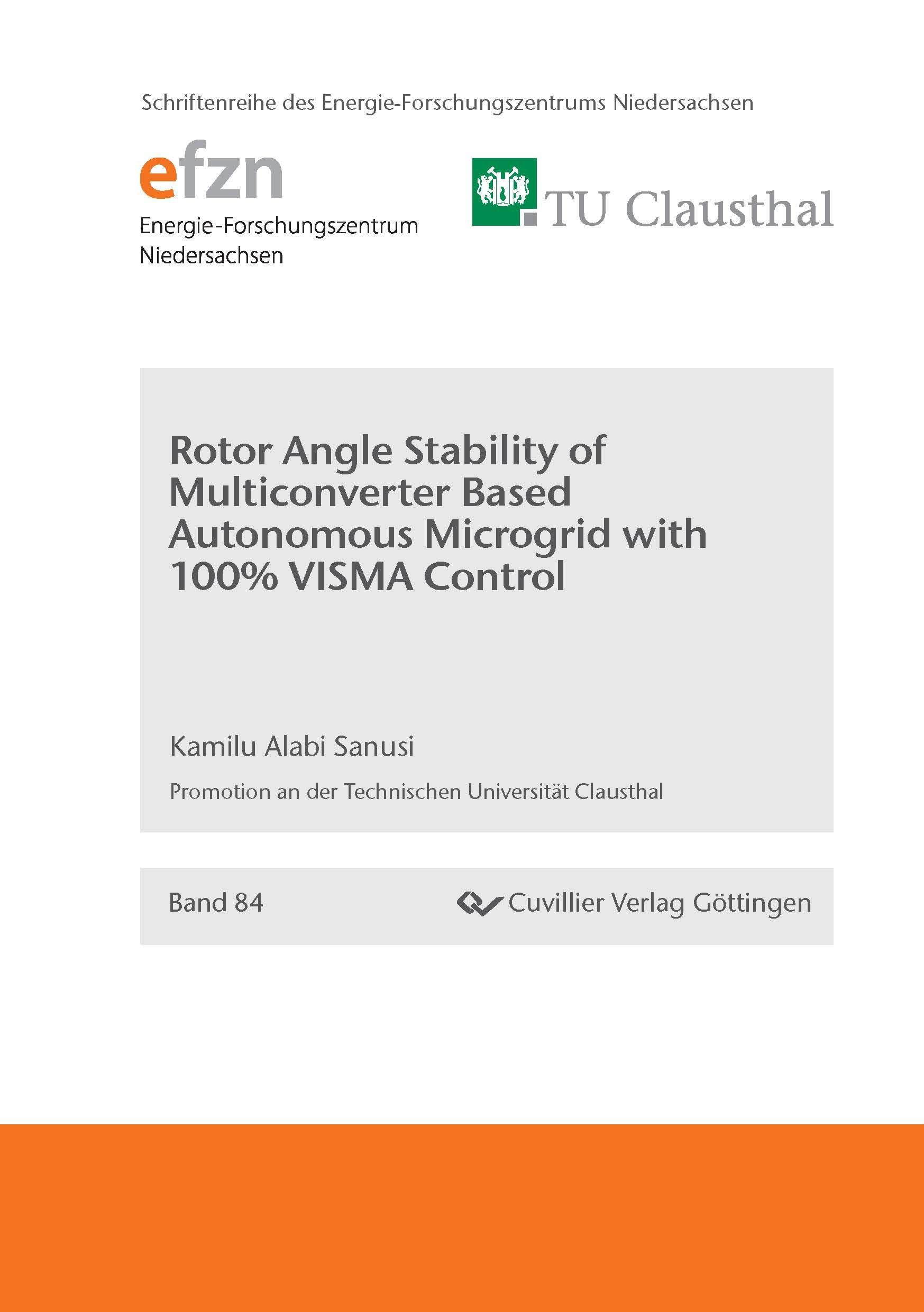 Rotor Angle Stability of Multiconverter Based Autonomous Microgrid with 100% VISMA Control Business & Technology