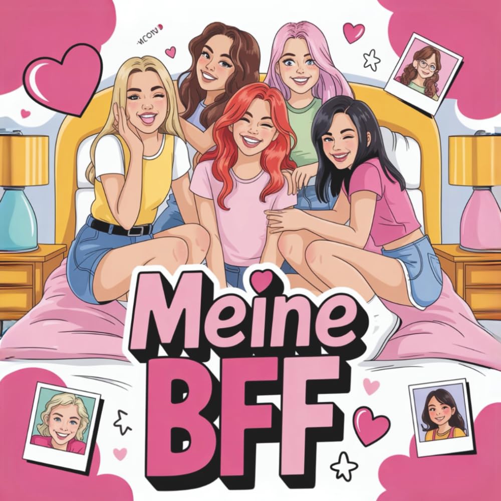 Meine BFF – Ausmalbuch für Teenager, Mädchen, Kinder & Erwachsene: Fantasievolle Malvorlagen über Freundschaft, Selbstliebe, Achtsamkeit & Stressabbau Medicine
