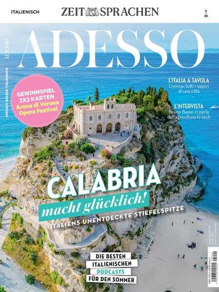 Adesso Magazin 10/25: Abruzzo - Sieben Tage Idylle: der perfekte Reiseplan zwischen Gipfeln und Küste Foreign Languages ​​& Dictionaries