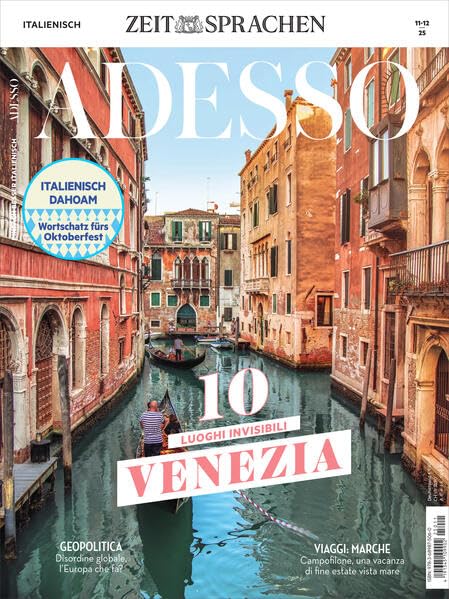 Adesso Magazin 11/25: Venezia - 10 Luoghi invisibli Foreign Languages ​​& Dictionaries
