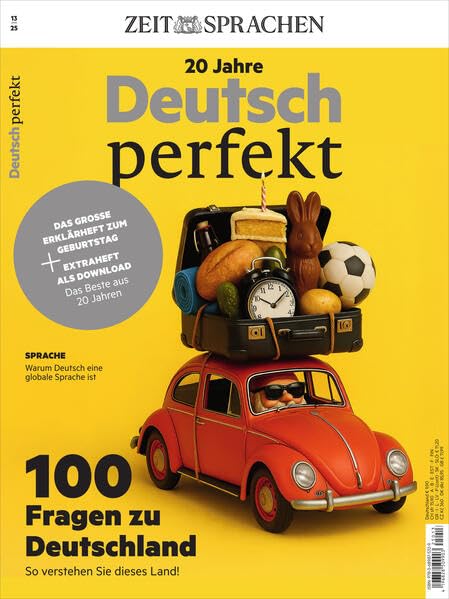 Deutsch perfekt Magazin 13/25: 100 Fragen zu Deutschland. So verstehen Sie dieses Land! Foreign Languages ​​& Dictionaries