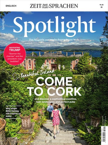Spotlight Magazin 11/25: Beautiful Ireland: Come to Cork and discover a captivating coastline, lush landscapes and perfect pubs Foreign Languages ​​& Dictionaries