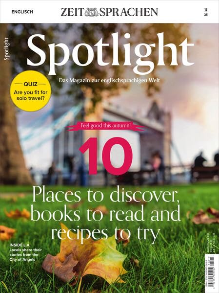 Spotlight Magazin 13/25: 10 Places to discover, books to read and recipes to try. Foreign Languages ​​& Dictionaries