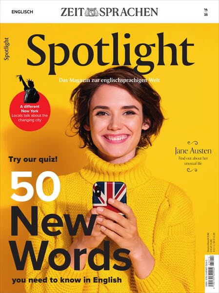 Spotlight Magazin 14/25: 50 New Words you need to know in English Foreign Languages ​​& Dictionaries