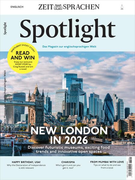 Spotlight Magazin 1/26: NEW LONDON IN 2026. Foreign Languages ​​& Dictionaries