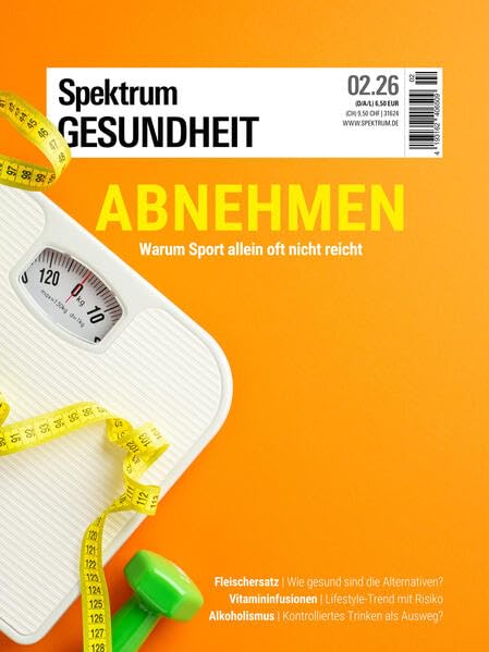 Spektrum Gesundheit 2/2026 - Abnehmen Health, Nutrition & Fitness