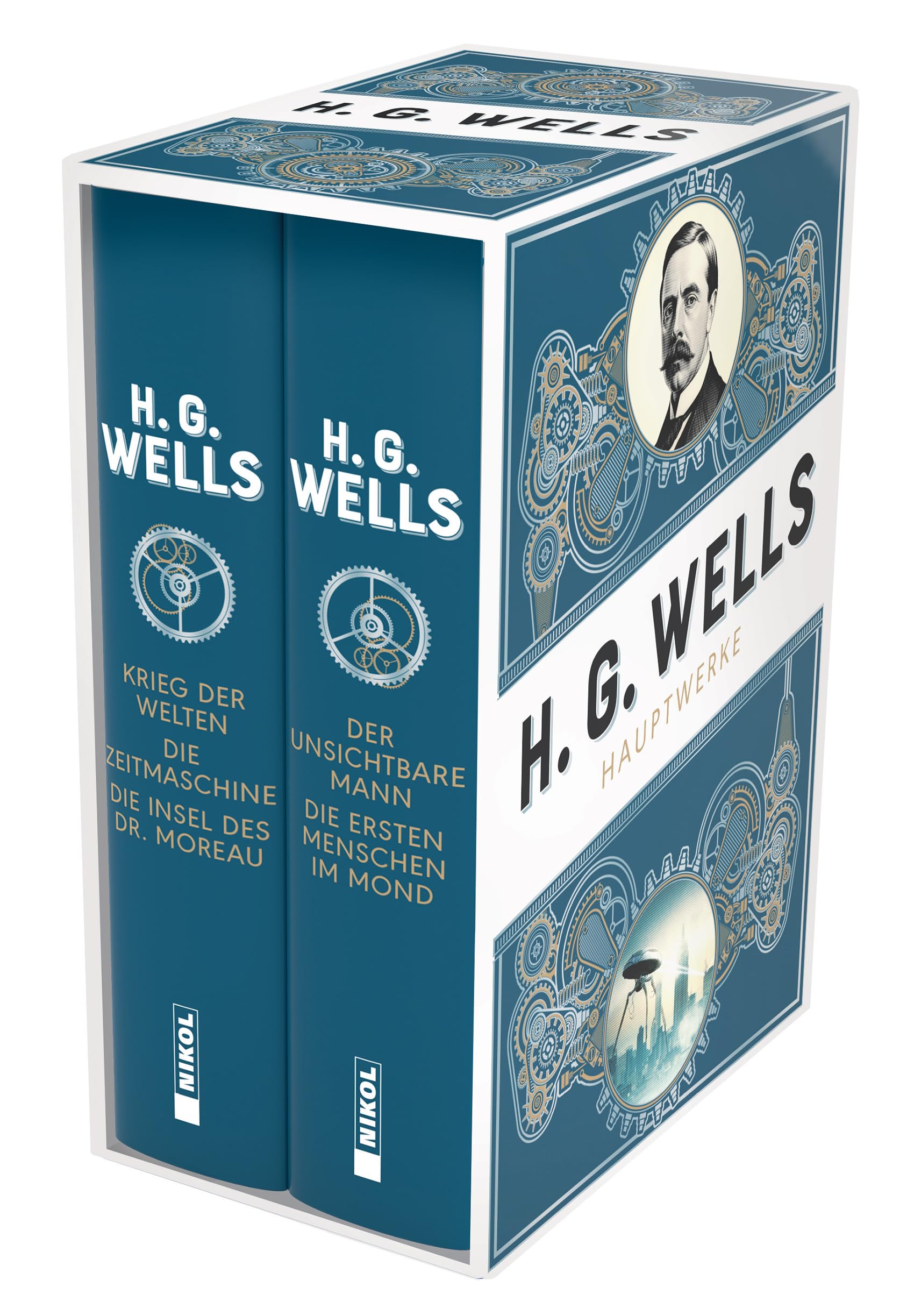 H.G. Wells: 2 Bände im Schuber Classics