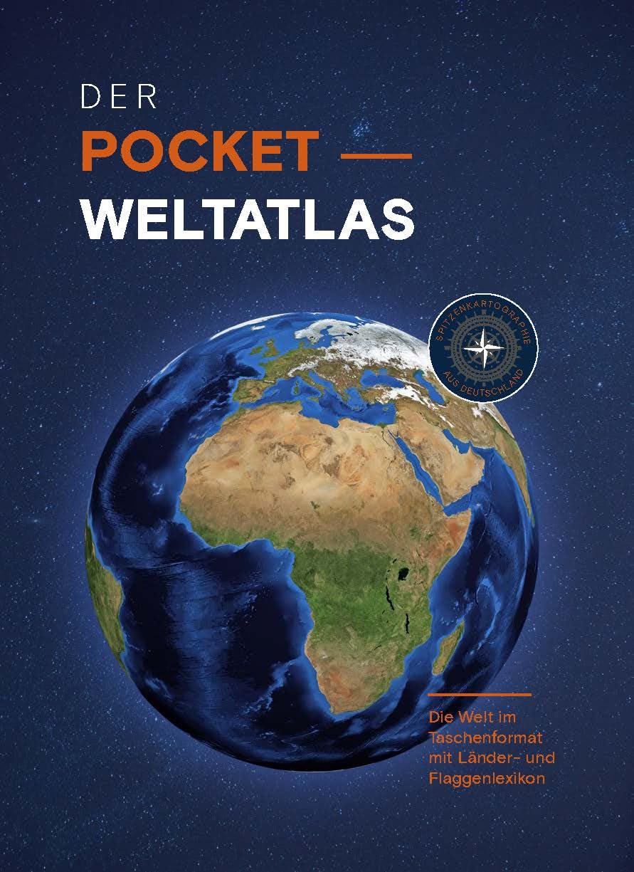Der Pocket Weltatlas: Die Welt im Taschenformat mit Länder- und Flaggenlexikon Books